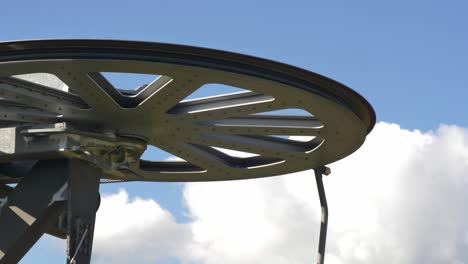 mecanismo de rueda de elevación del teleférico