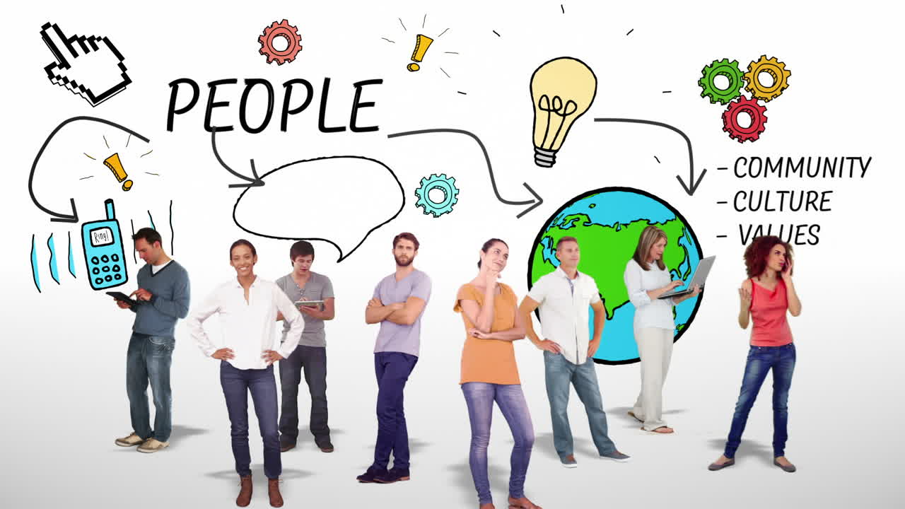 브레인스토름 글에 대항하는 캐주얼 그룹