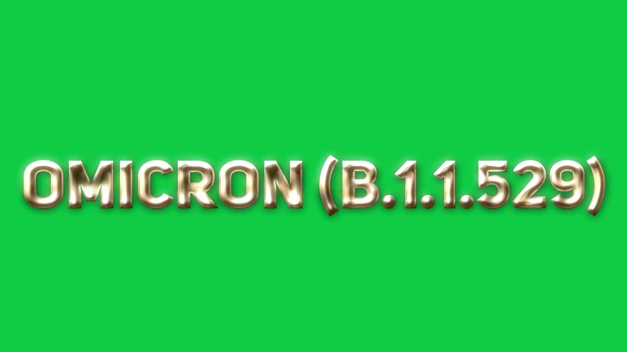 флакон вакцины против covid-19 - слайд - вирус omicron - вариант covid-19 распространяется по всему миру - новая мутация covid-19 - новая муссия covid-19, которая начала распространяться из африки, называется omicron- вариант b.1.5.29