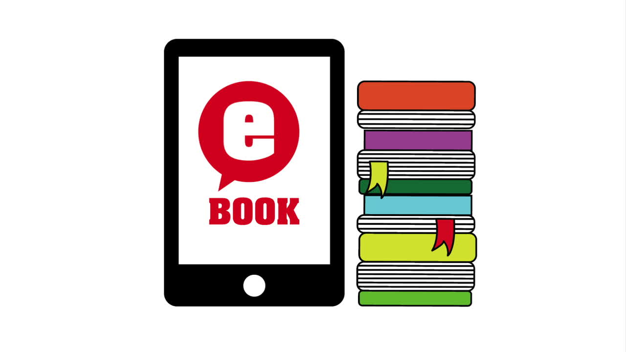 descargar diseño de libros electrónicos, animación de video