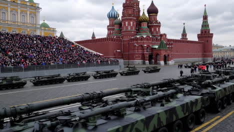 military parade in red square, moscow