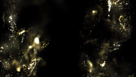 Gold-dust-particles-glitter-dust-Animation-Explode-Sparkle-fast-energy-flying-wave-on-black-background