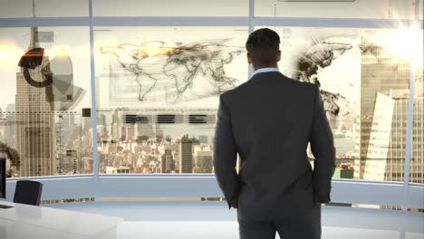 businessman-in-office-with-futuristic-city-background