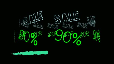 90% off sale - huge discount promotion