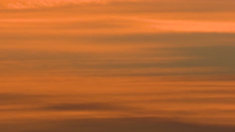 sunset sky with orange clouds