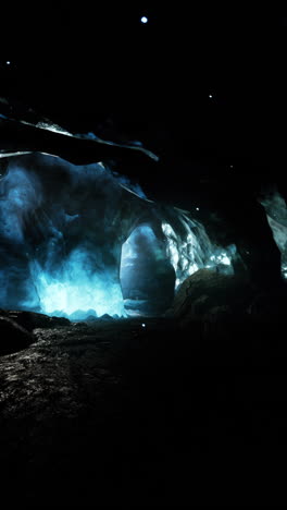 ice cave interior