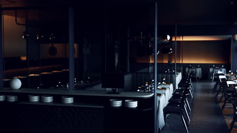 modern and elegant restaurant interior design