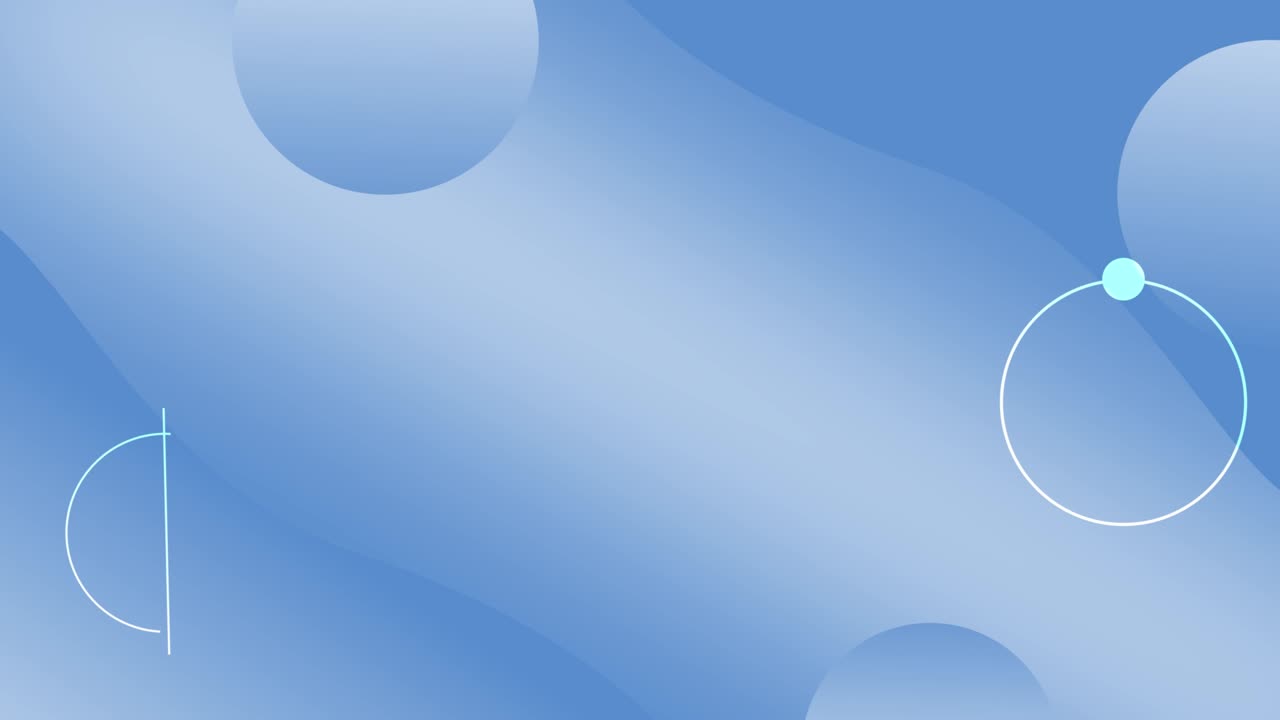 현대적인 평평한 모션 모양의 배경 애니메이션, 원활한 루프