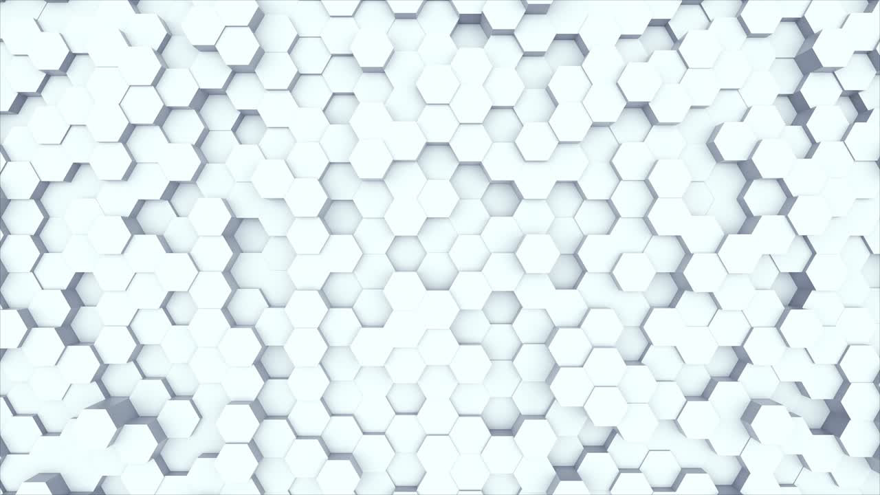 patrón hexagonal blanco abstracto