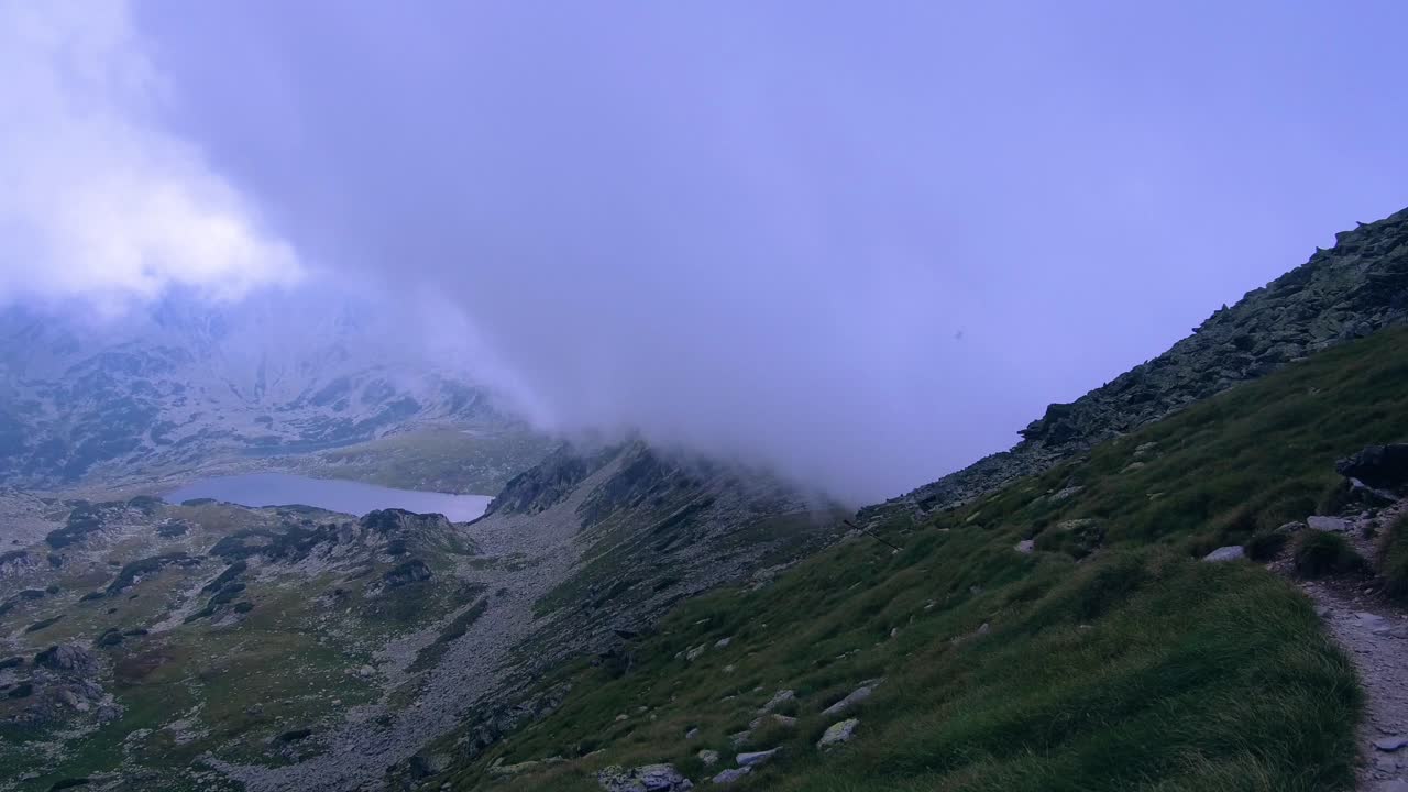 retezat 산, 루마니아의 넓은 시야