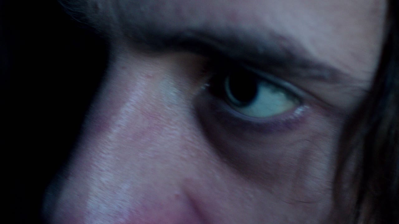 Close up of a man's eye