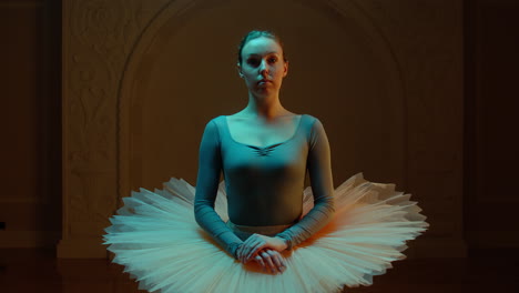 ballet dancer portrait