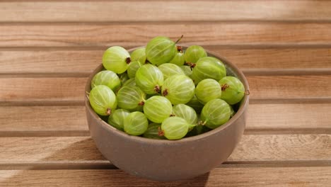 gooseberries in a bowl