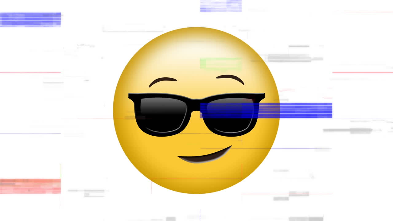 Smiling face with sunglasses emoji