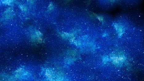 un cielo azul con estrellas