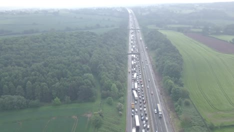 road closure on m4 motorway pt 3