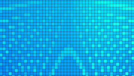 blue pixelated grid background