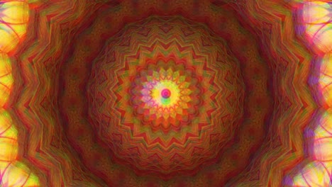 4k abstract background. dynamic moving fantasy loop. kaleidoscope.