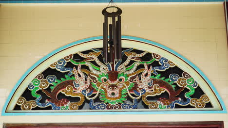 Windchime-hanging-in-front-of-Buddhist-temple-decoration