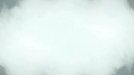 nubes de niebla y humo