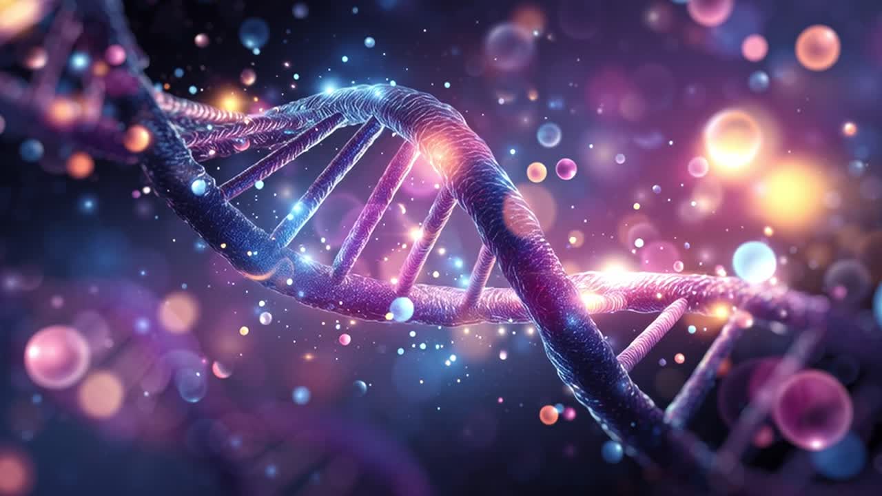 DNA Molecule Illustration