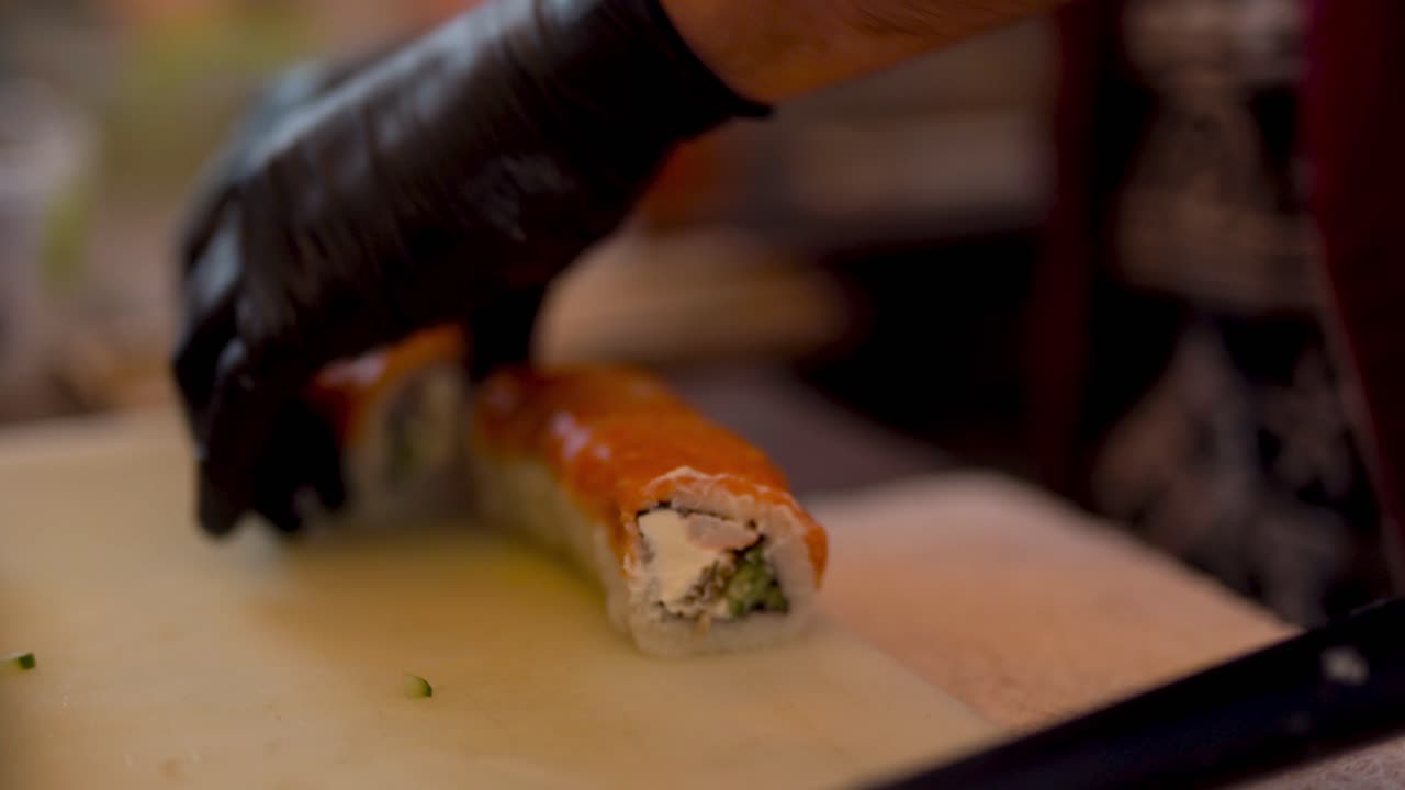 escena cercana del proceso de cocción