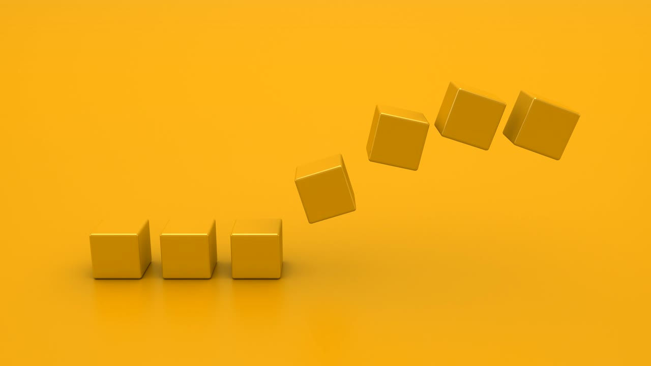 점핑 박스는 파도를 형성합니다.