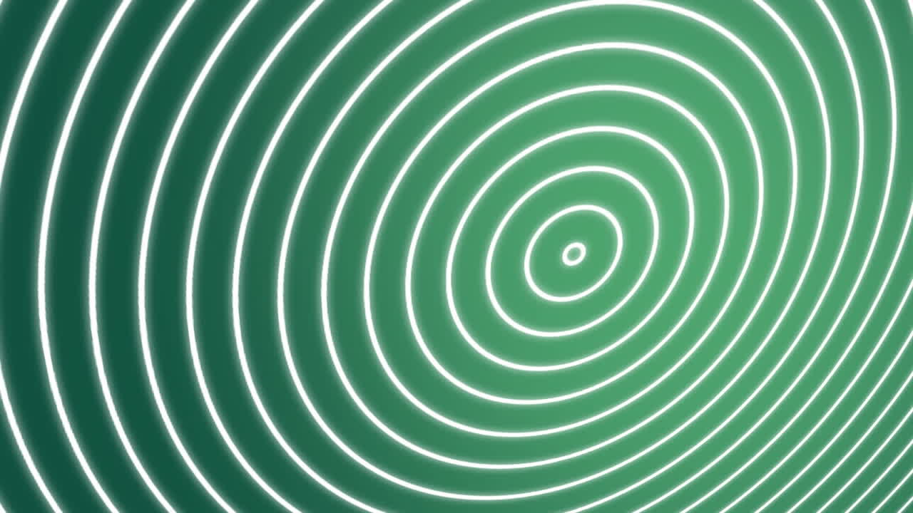 녹색 배경에 색 움직이는 선 위에 새로운 컬렉션 텍스트의 애니메이션