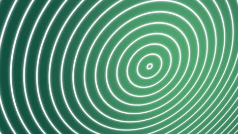 Animation of new collection text over white moving lines on green background