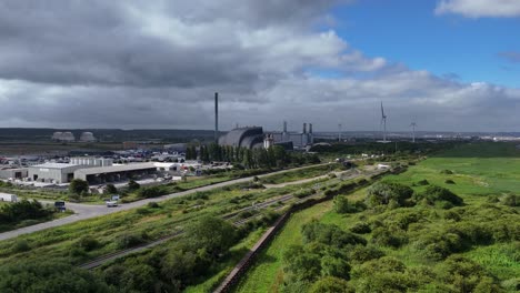 suez recycling and recovery bristol uk drone,aerial