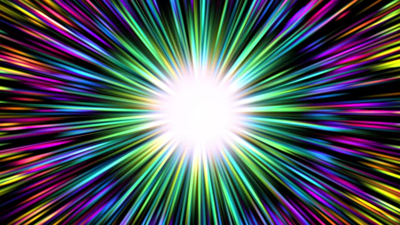 Ray beam light sun graphic loop vj