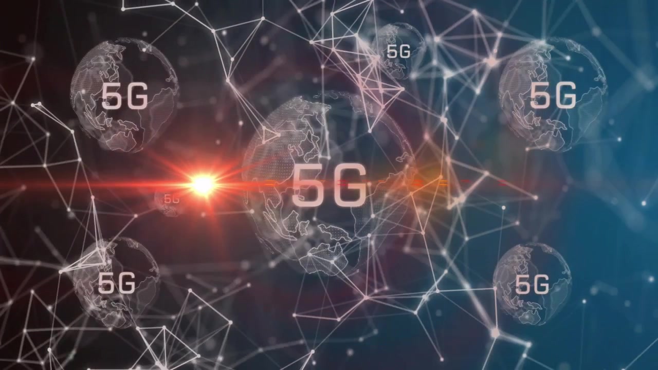 Digital 5G Network Connectivity with Rotating Globes and Data Connections