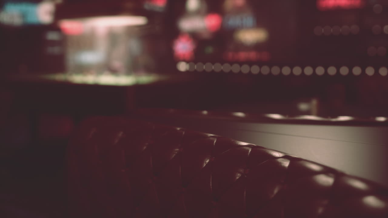 카지노 또는 나이트 클럽의 흐릿한 내부