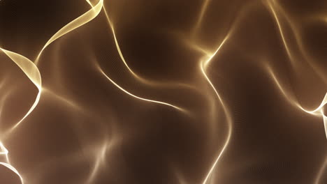 abstract gold and brown wave pattern