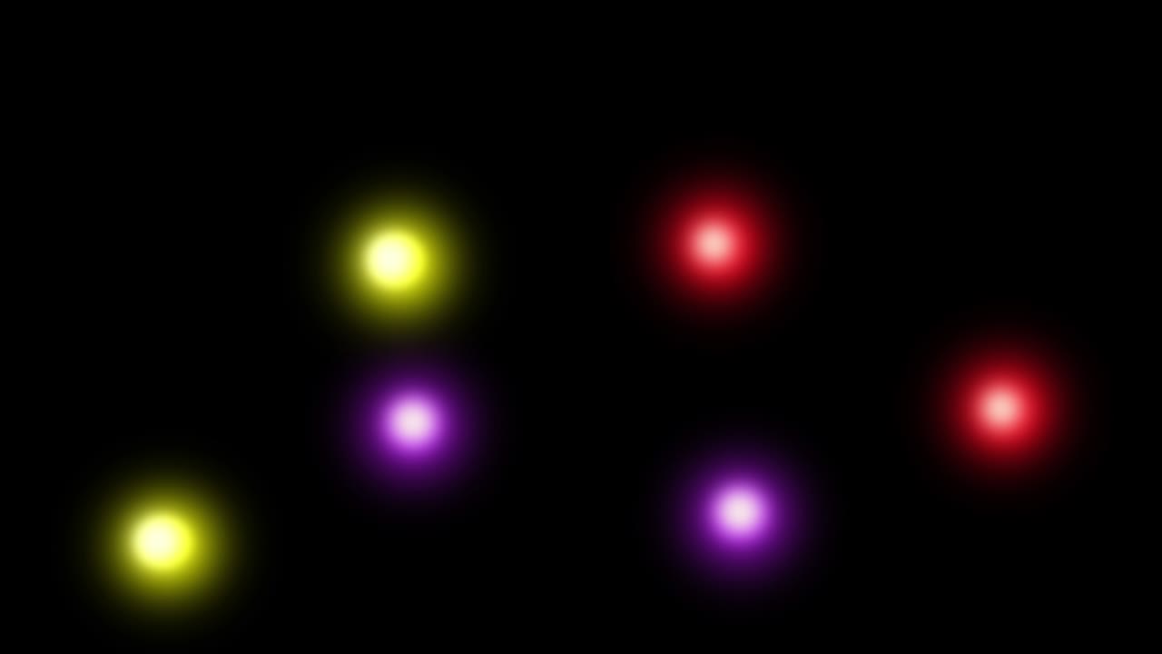 Trembling lights rising up