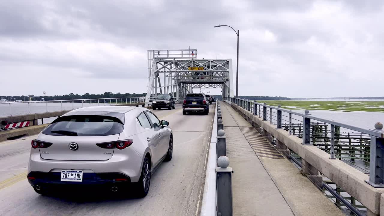 Bridge in Beaufort SC, South Carolina in Forest Gump Movie