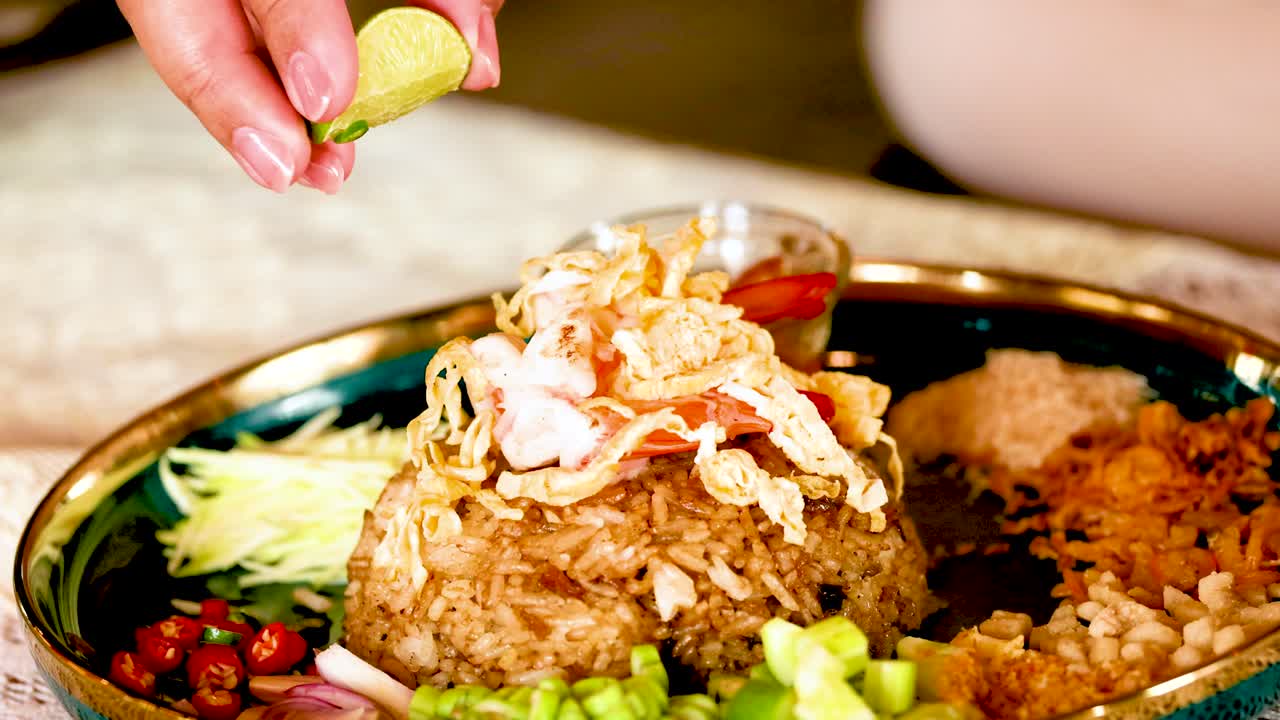 새우 페이스트에 라임을 러 긴 을