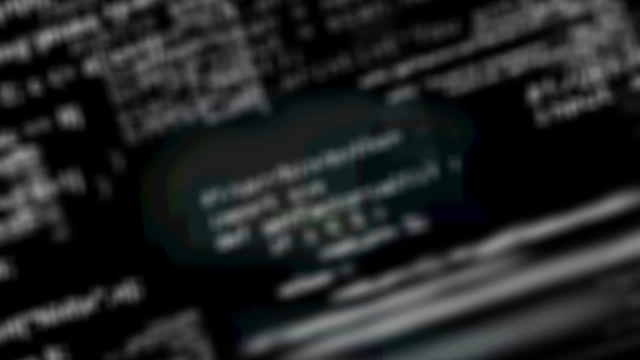 Animation of data processing on screen