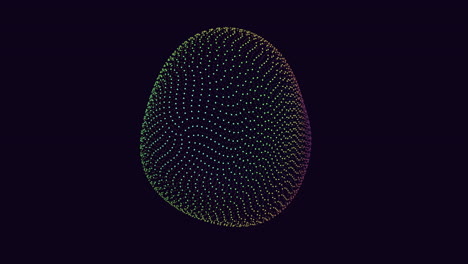 Gepunktete-3D-Kugel-Eine-Verspielte-Geometrische-Darstellung