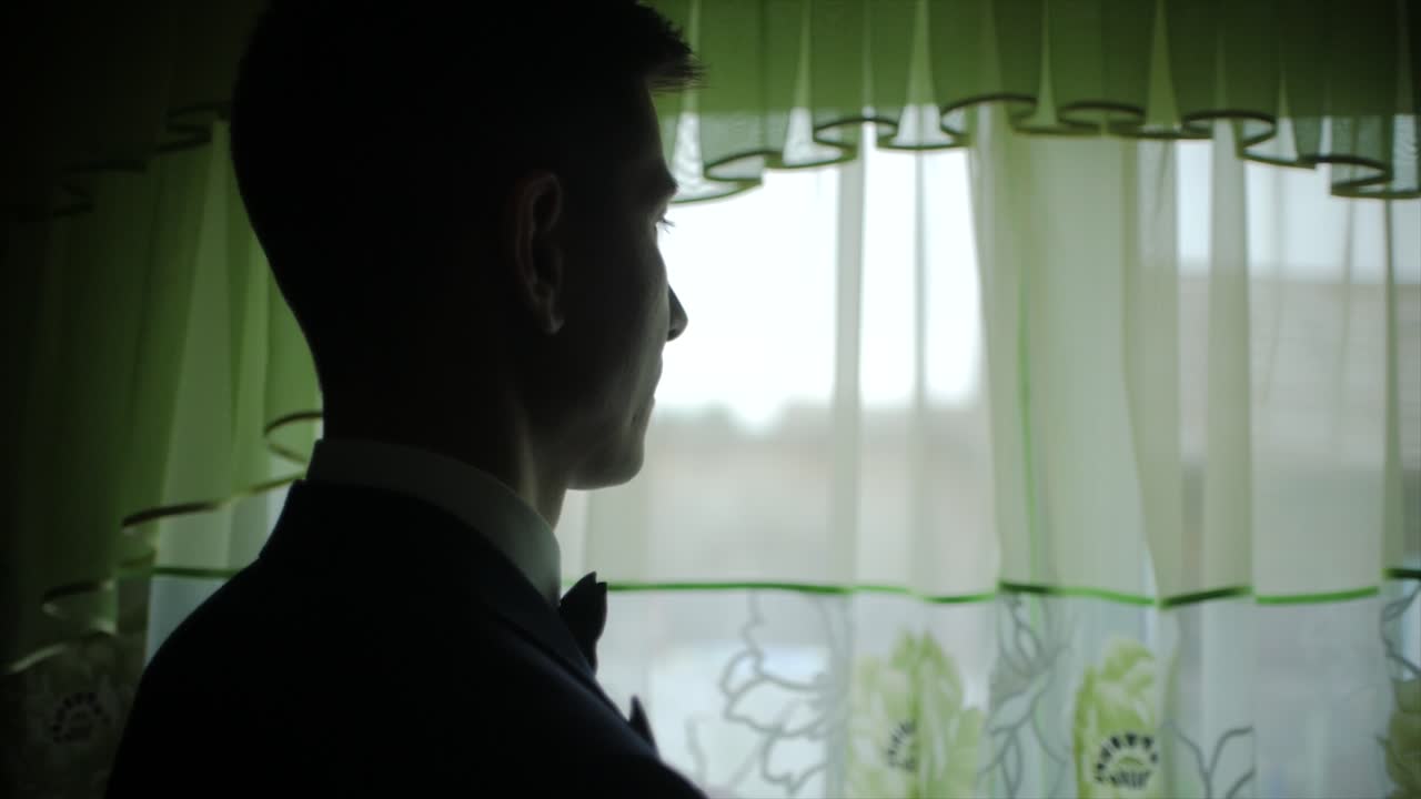 신랑이 준비하고 있어