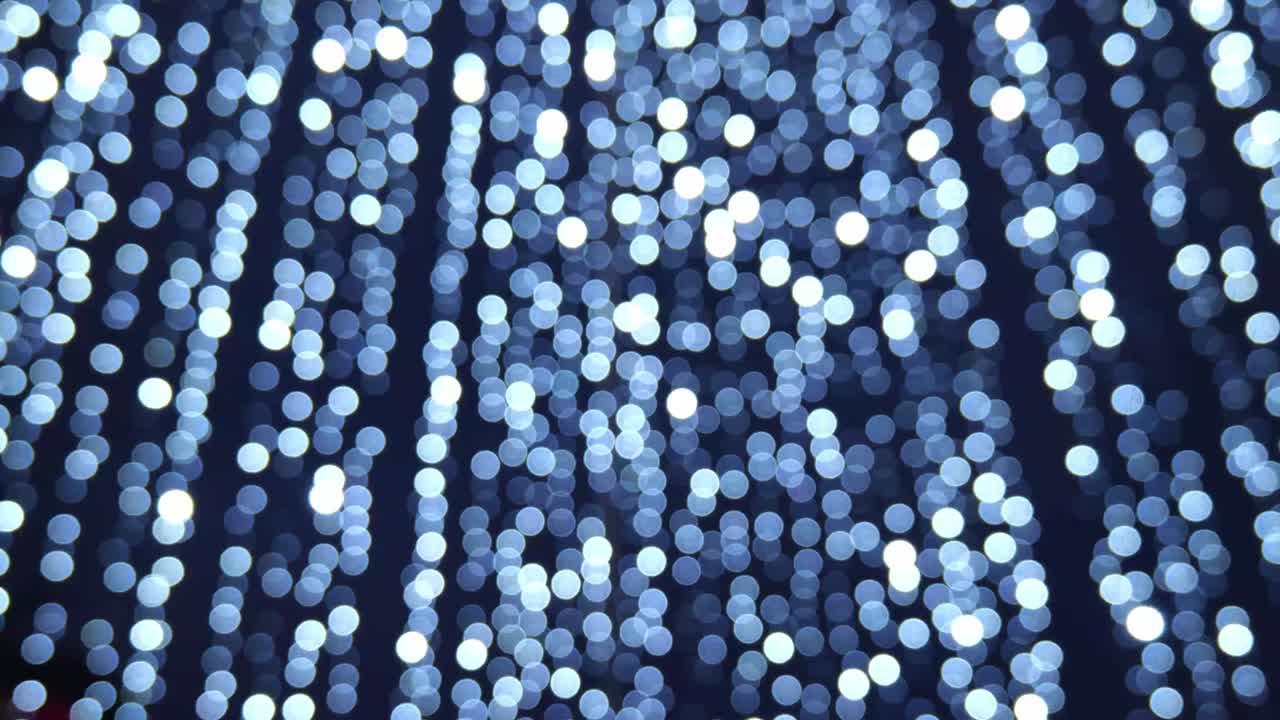 Bokeh lights. Blurry christmas lights