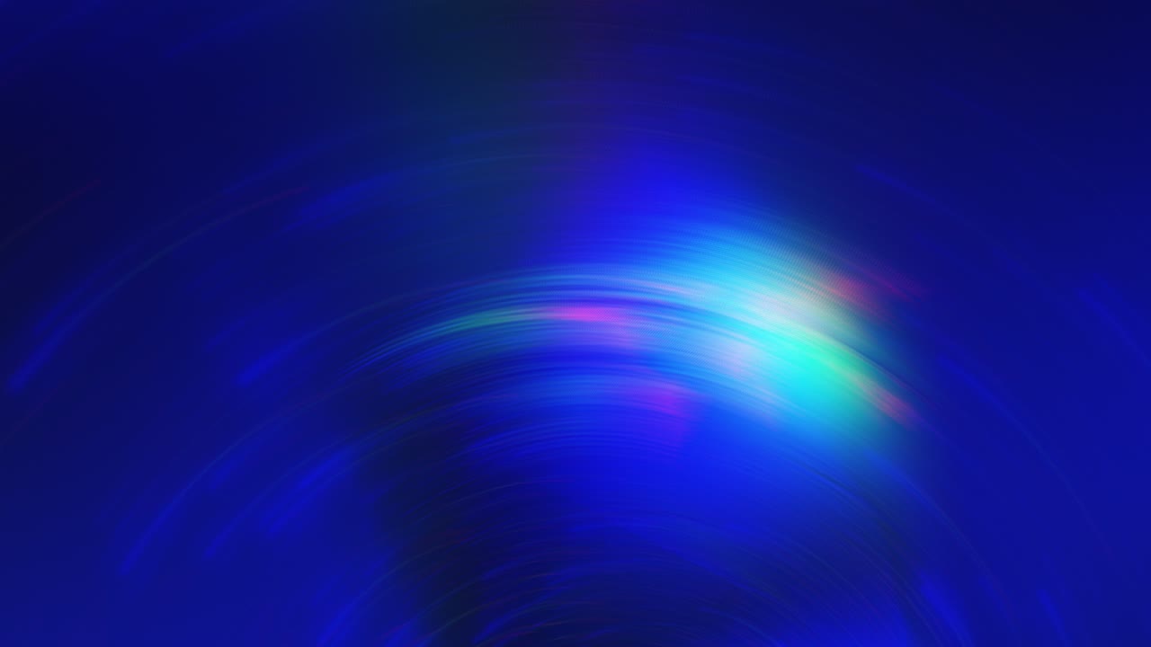 파란색은 부드러운 추상적인 배경 모양으로 천천히 움직입니다.