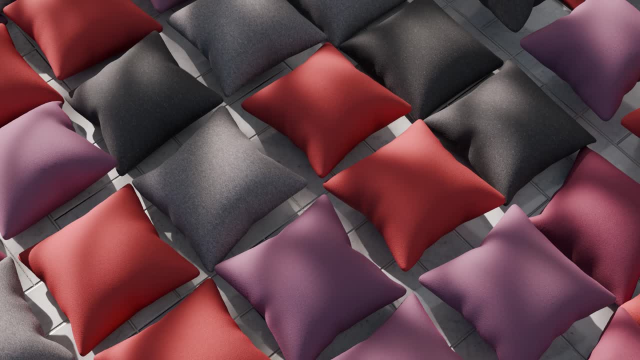 Colorful Cushions Pattern