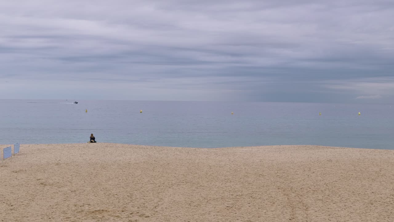 Spiaggia deserta, Cannes a Natale