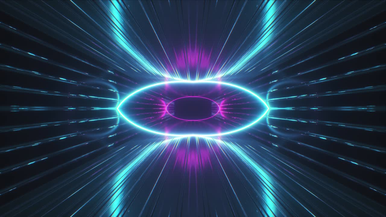 fondo de neón abstracto