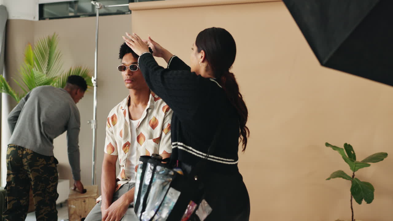 패션 사진 세션