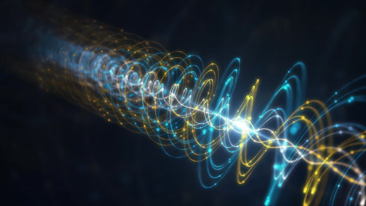 Digital Wave: Futuristic Soundwave Technology and Data Flow
