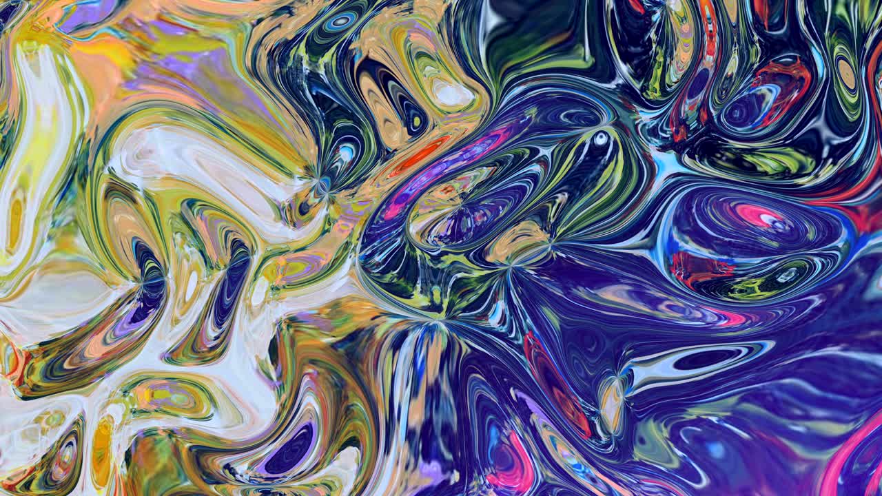 fondo de onda abstracta, bucle sin costuras.