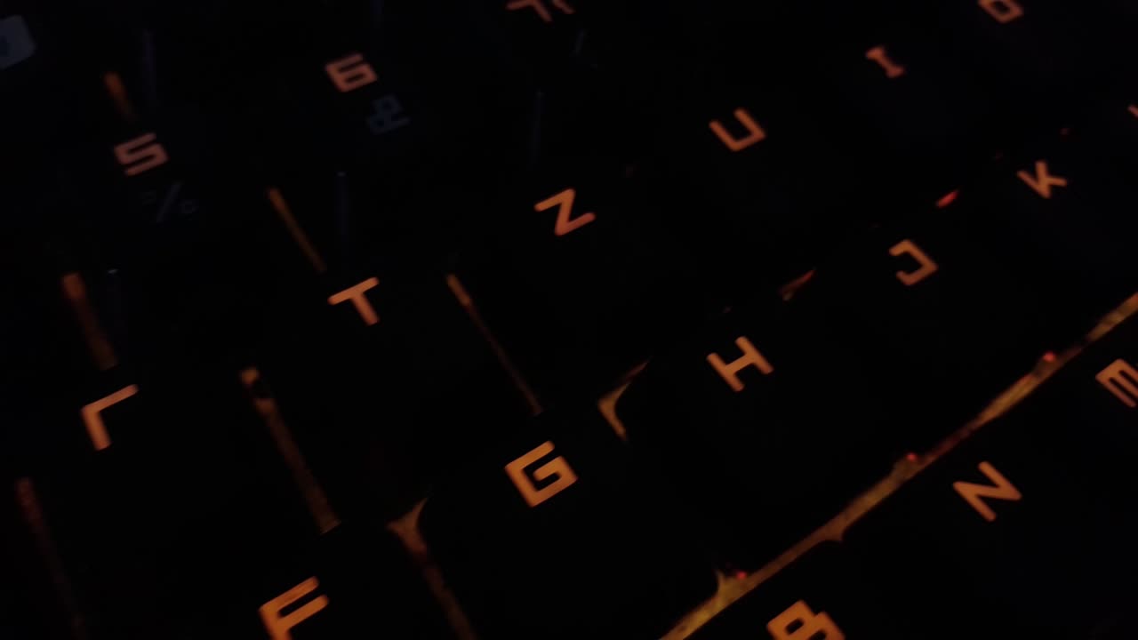 deslice sobre el teclado led
