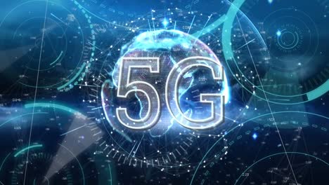 Animation-Von-5g-Text-Mit-Globus-Und-Netzwerk-Von-Verbindungen